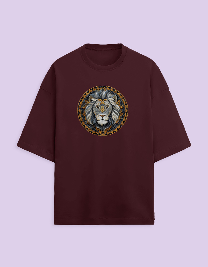 Lion Aura Oversized Tshirt - Image 5