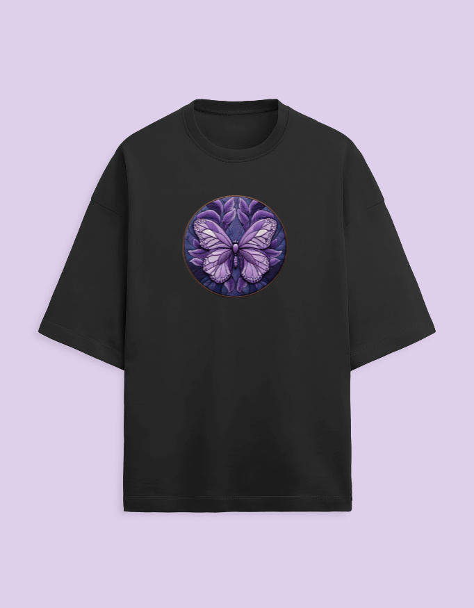 Butterfly Love Oversized Tshirt - Image 3