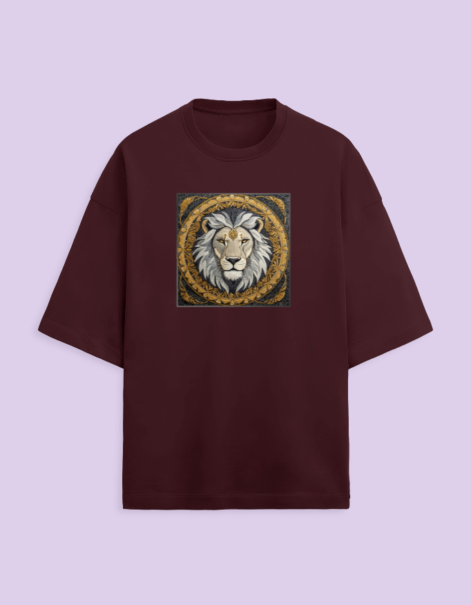 Lion Vibe Oversized Tshirt - Image 5