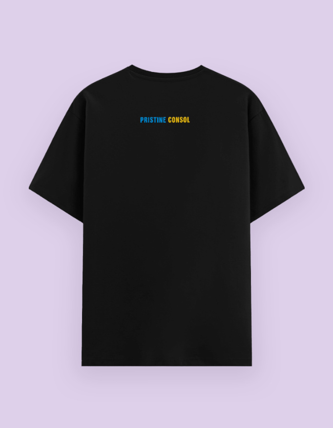Pristine Consol (Front & Back Logo) Basic T-Shirt - Image 5