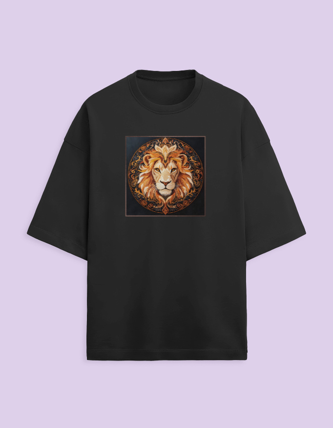 Lion Mane Oversized Tshirt - Image 3