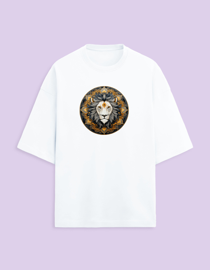 Lion Mode Oversized Tshirt - Image 3
