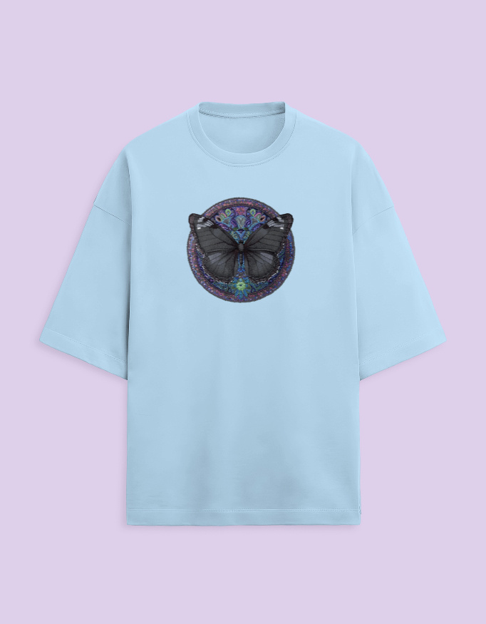 Butterfly Beauty Oversized Tshirt - Image 6
