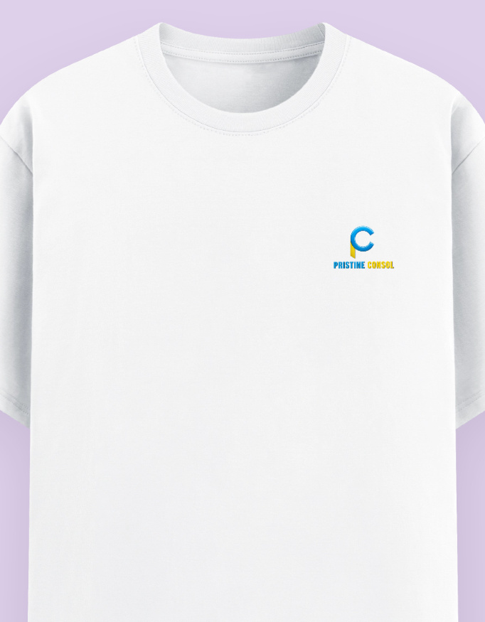 Pristine Consol (Front Logo) Basic T-Shirt - Image 2