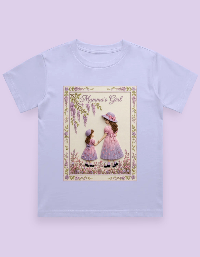 Mamma's Girl Kids T-Shirt - Image 5