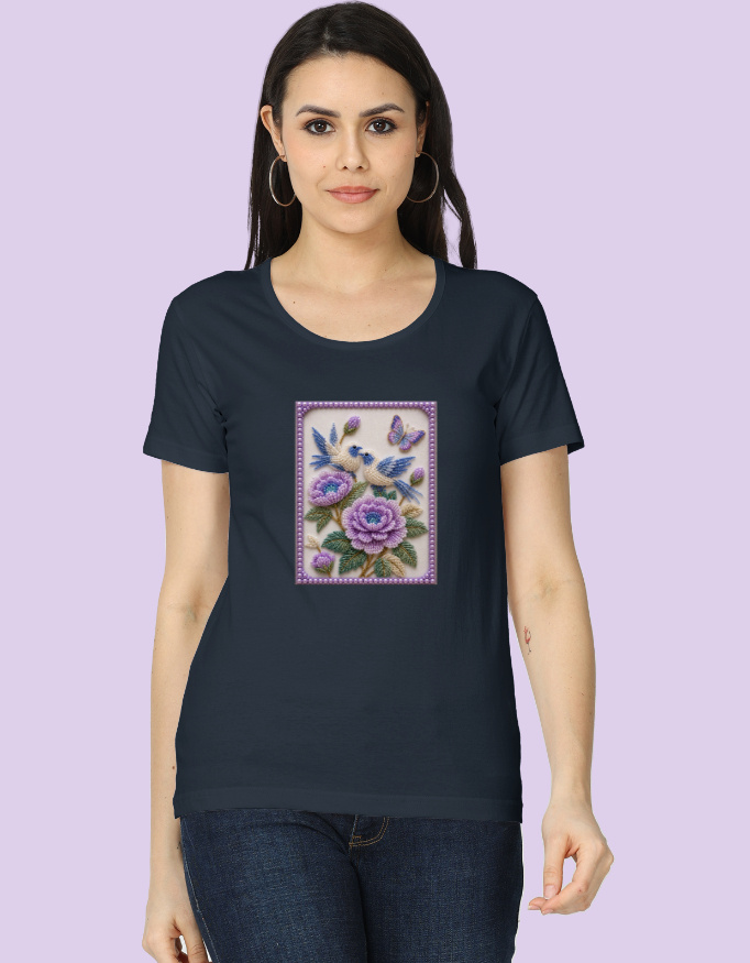 Pearl Flowers Women's Classic T-Shirt - Image 2