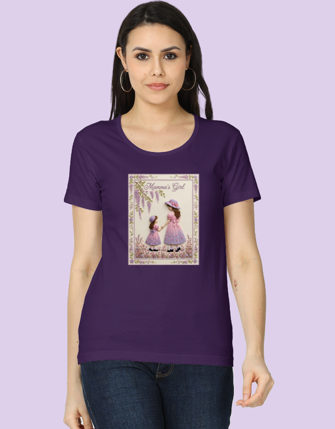 Mamma's Girl Women's Classic T-Shirt - Image 3