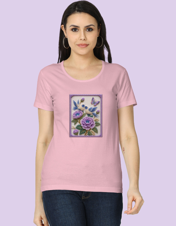 Pearl Flowers Women's Classic T-Shirt - Image 4