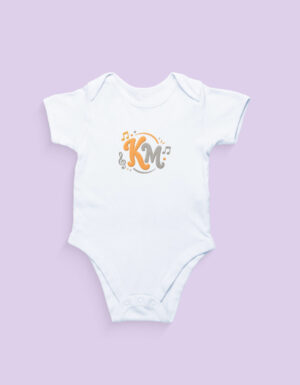 KM (Music) Customised Baby Romper