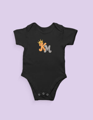 KM (Crown) Customised Baby Romper