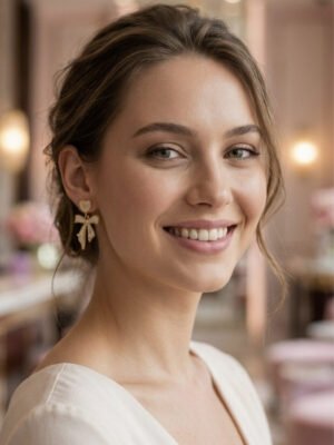 Graceful Bow Earrings