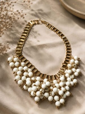 Royal Bead Cluster Necklace