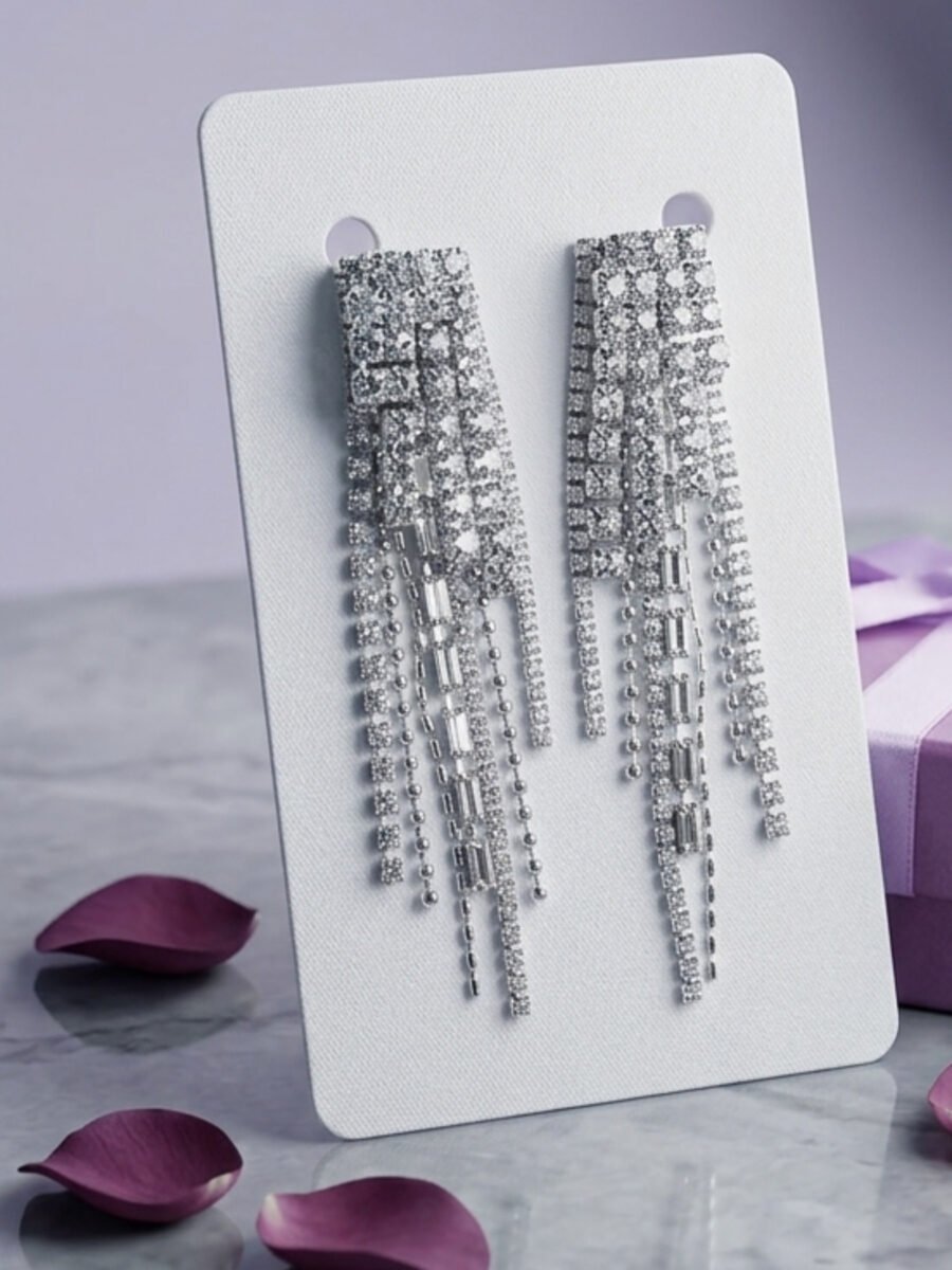 Diamond Falls Earrings - Image 4