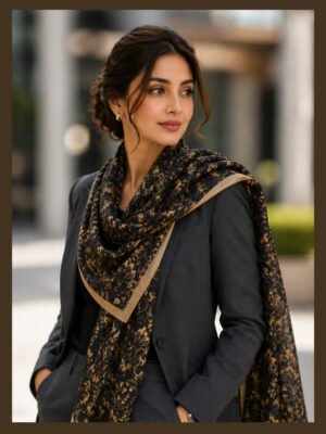 Golden Paisley Elegance