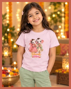 Diwali Vibes Kids T-Shirt
