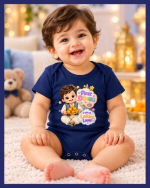 Laddoo Lover Diwali Baby Romper
