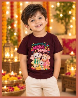Powered by Mithai Kids T-Shirt