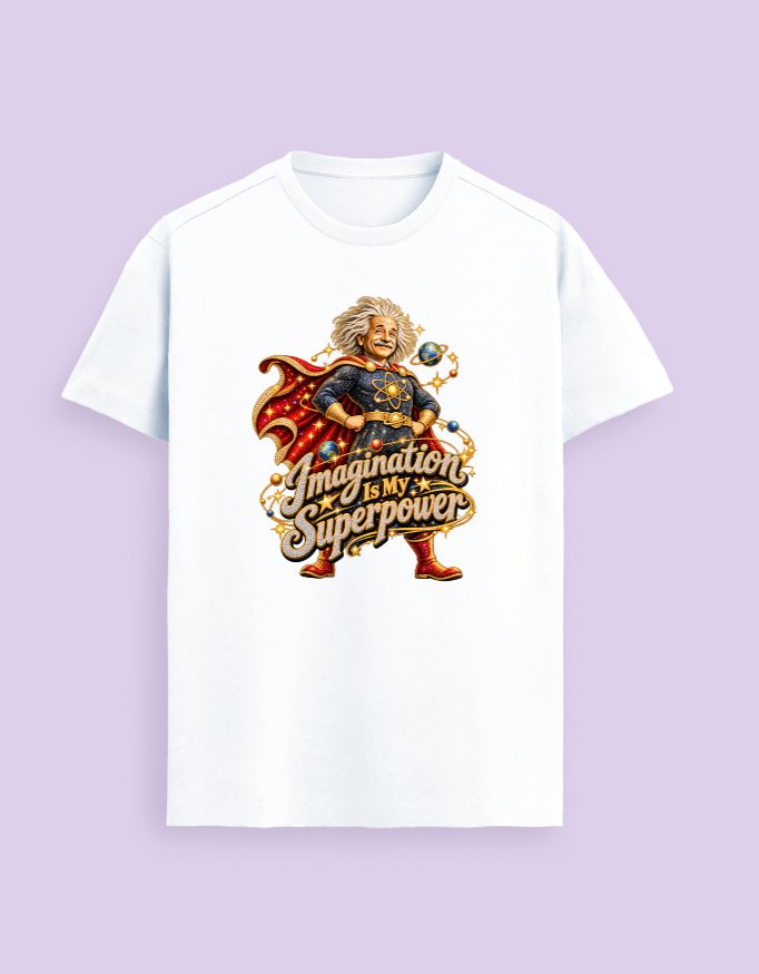 Einstein's Superpower Unisex T-Shirt - Image 5