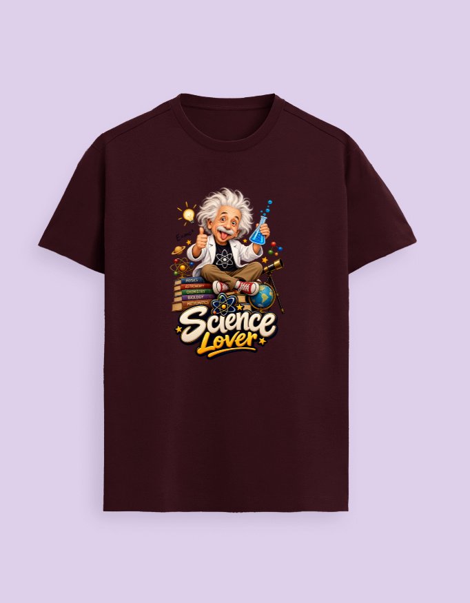 Einstein Science Lover Unisex T-Shirt - Image 2