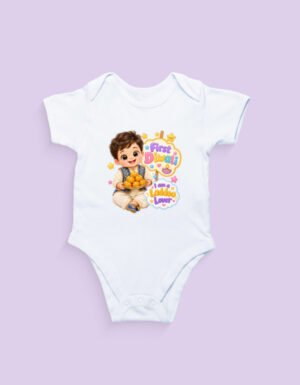 Laddoo Lover Diwali Baby Romper