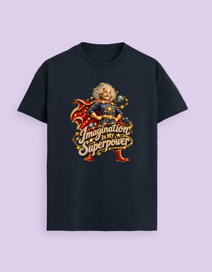 Einstein's Superpower Unisex T-Shirt - Image 3