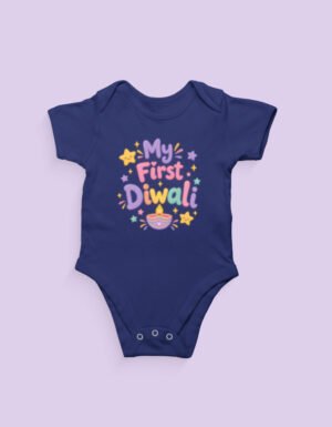 First Diwali Baby Romper