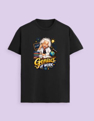 Genius Einstein at Work Unisex T-Shirt