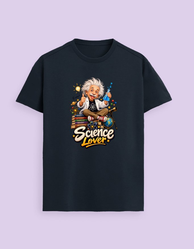 Einstein Science Lover Unisex T-Shirt - Image 3