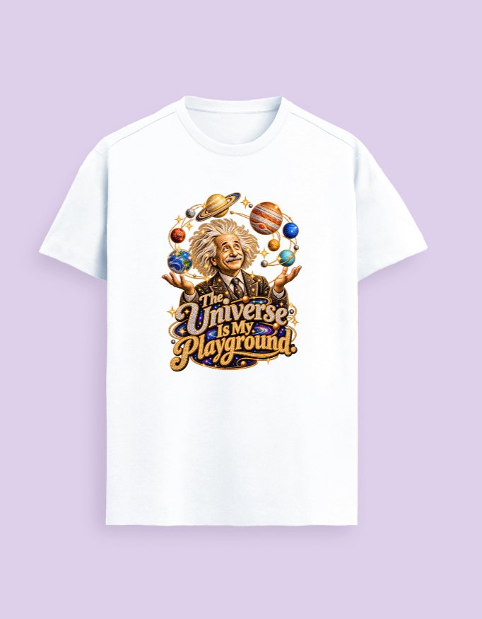 Einstein Universe Unisex T-Shirt - Image 5
